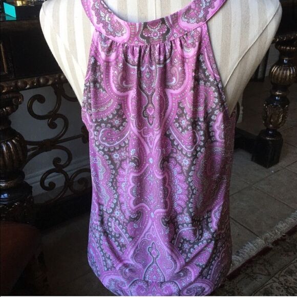 GORGEOUS CRYSTAL Silk Tank w Stretch! - Picture 4 of 16